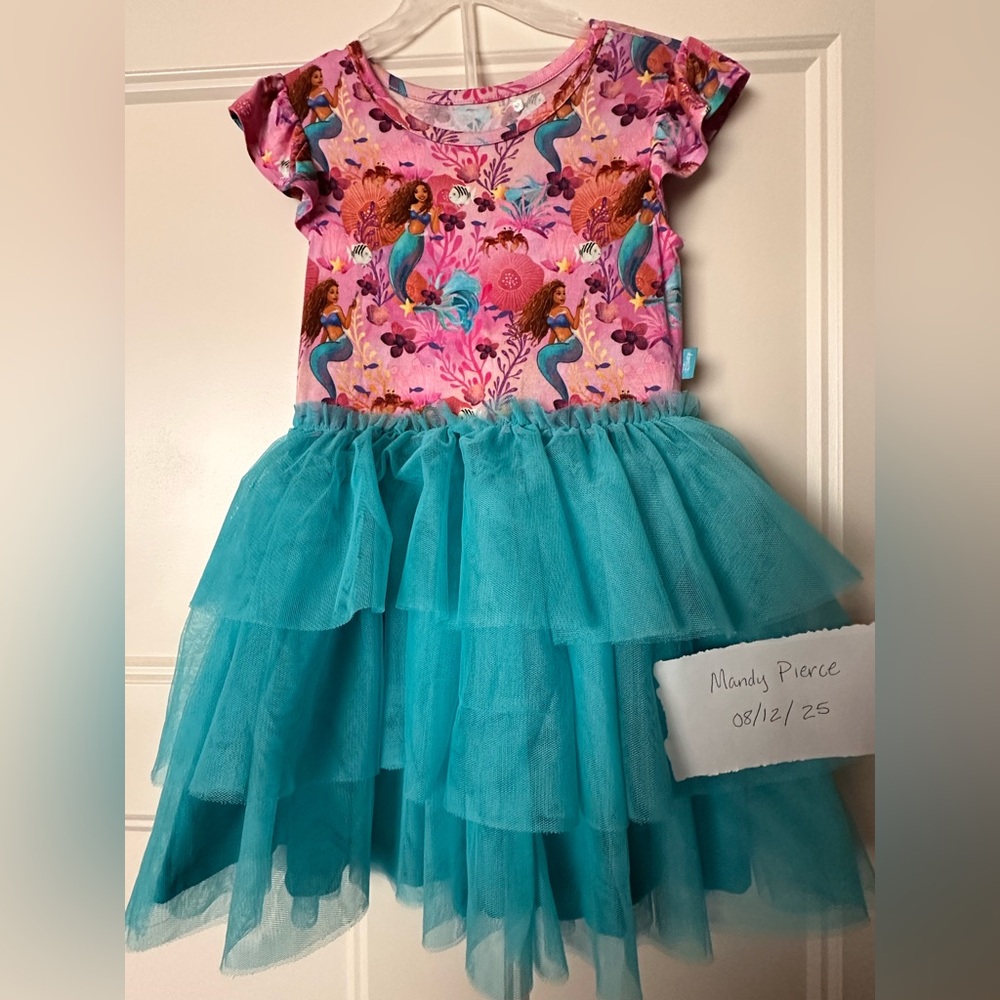 Posh Peanut little mermaid dress 5T-6T